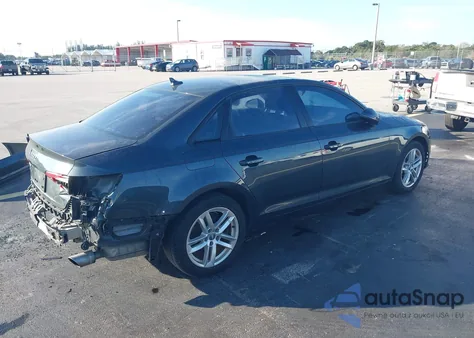 2017 Audi A4 2.0T Premium from USA, damaged, VIN WAUGNAF4XHN017934